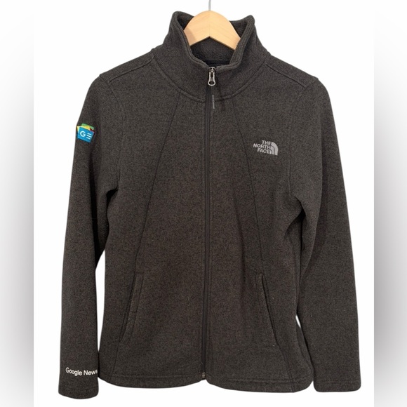 The North Face Women's Full Zip Fleece Jacket | Google News | Black | Medium - Picture 1 of 8